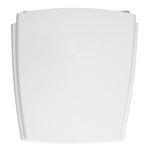 Assento Sanitário Tampa de Vaso Madeira Mdf Laqueado Nuage para Bacia Incepa 27cm - Branco