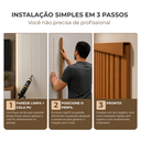 Ver imagem 7 de Kit 7 Barra Perfil 2 Metros Acabamento para Painel Ripado Slim
