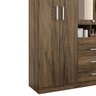 Guarda-Roupa Mabli com Espelho e 5 Portas Demolição - 3