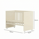 Ver imagem 3 de Berço Mini Cama 3 em 1 Americano 100% MDF Helena