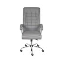 Ver imagem 1 de Cadeira Escritorio Oslo - Cinza | Cromado