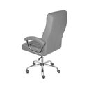 Ver imagem 3 de Cadeira Escritorio Oslo - Cinza | Cromado