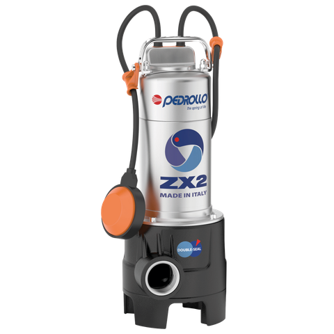Motobomba Submersível para Água Turva 220V ZX 2/30 Pedrollo