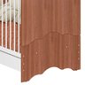 Berço Beca 3 em 1 100% MDF Carvalho Avelã / Branco Premium - 5