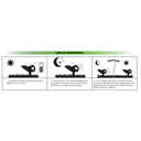 Ver imagem 7 de Luminária Spot Espeto Solar Externo Superled 20 Lumens Verde