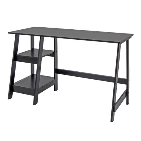 Mesa Escritório Escrivaninha Ditália MC-190 Preto