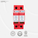 Ver imagem 2 de Dps Clamper Front V Bipolar 275v 20ka 2+0 / Ci Classe Ii 027289