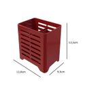 Ver imagem 5 de Kit Cozinha 4 Peças Escorredor Lixeira Porta Talher Dispenser - Stolf