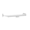 Ver imagem 2 de Tampo para Balcao 150 Cm Line Supremo Ktp