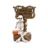 Escultura Decorativa em Resina Caveira Sombria Halloween - 1