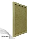 Ver imagem 2 de Kit 10 Moldura A4 21x30cm com Vidro e Fundo para Quadros Retratos Diplomas Certificados:carvalho