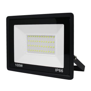 Refletor Holofote Slim Ultra Thin Microled 100w Branco Frio