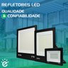 Refletor Holofote Slim Ultra Thin Microled 100w Branco Frio - 5