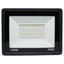 Ver imagem 2 de Refletor Holofote Slim Ultra Thin Microled 100w Branco Frio