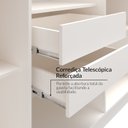 Ver mais imagens de Guarda-Roupa Casal 6 Portas 2 Gavetas 100% MDF Malta Off White/Nevaska