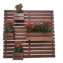 Ver imagem 1 de Floreira Vertical Jardim - com 4 Cachepôs