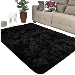 Tapete sala Preto Felpudo 2,00 x 2,40 - 1