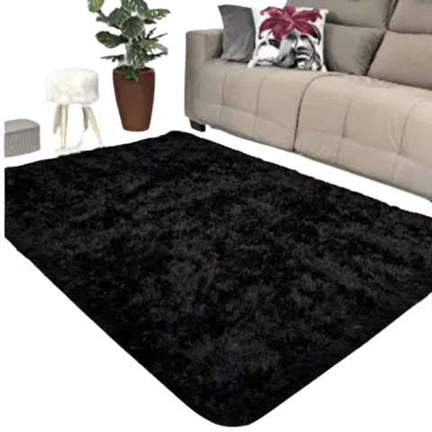 Tapete sala Preto Felpudo 2,00 x 2,40