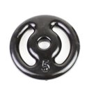 Ver imagem 2 de Anilha 05kg Vazado Emborrachado JFIT