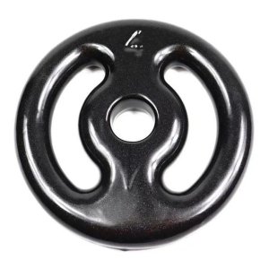 Anilha 04kg Vazada Emborrachada JFIT