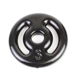 Anilha 03kg Vazada Emborrachada JFIT - 1