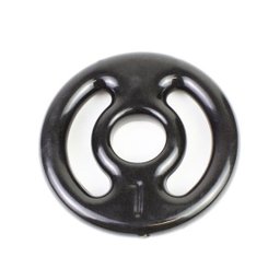 Anilha 01kg Vazada emborrachada JFIT - 1