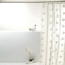 Ver imagem 1 de Cortina Box para Banheiro Pvc 198x180cm Antimofo - Concha Branca