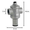 Ver imagem 4 de Válvula Redutora de Pressão 1.1/2 Latão Forjado Ivm Italy