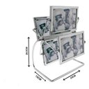 Ver mais imagens de Porta Retrato 10x15 Giratório Horizontal - 8 Fotos