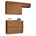 Ver imagem 1 de Cozinha Modulada 4 Pecas 200 Cm Mdp Maxxi Canela Kappesberg Canela