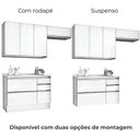 Ver imagem 5 de Cozinha Modulada 4 Pecas 200 Cm Mdp Maxxi Canela Kappesberg Canela