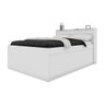 Cama Roxy Casal com Espaço Pet Branco - 2