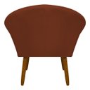 Ver mais imagens de Poltrona Decorativa para Sala Recepção Manicure Consultório Stella Suede