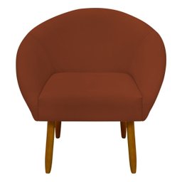 Poltrona Decorativa para Sala Recepção Manicure Consultório Stella Suede - 4