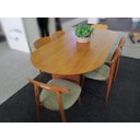 Ver imagem 2 de Sala de Jantar Tampo Oval 6 Cadeiras Hórus Requinte Salas