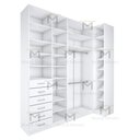 Ver imagem 5 de KIT MODULAR CLOSET OU COMÉRCIO M425.B MUNDI MOVEIS