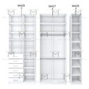 Ver imagem 4 de KIT MODULAR CLOSET OU COMÉRCIO M425.B MUNDI MOVEIS