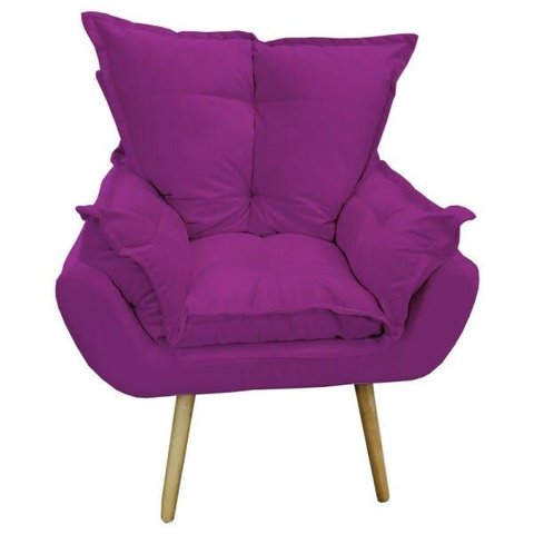 Poltrona Opala Roxo Slk Decor