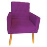 Poltrona Diva Roxo SLK Decor - 1