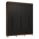 Ver imagem 3 de Guarda-Roupa Casal com Pés 6 Portas Batentes Venus Madesa