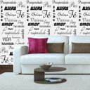 Ver imagem 2 de Papel De Parede Palavras Amor Paz Alegria Fé Vitoria Beleza