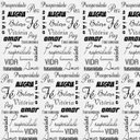 Ver imagem 1 de Papel De Parede Palavras Amor Paz Alegria Fé Vitoria Beleza