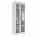 Ver imagem 1 de Cristaleira 2 Portas com Vidro Cr6004 Branco - Tecno Mobili