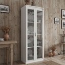 Ver imagem 2 de Cristaleira 2 Portas com Vidro Cr6004 Branco - Tecno Mobili