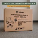 Ver imagem 2 de Cadeira Escritório Miami Branca Presidente Molas Ensacadas Reclinável Conforto