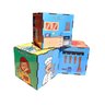Jogo Infantil Das Profissões em Cubos de Mdf Aprendizado Divertido - 1