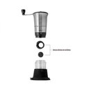 Ver imagem 4 de Moedor para Café Realce Inox Copo de Acrílico