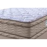 Cama Box Casal Colchão Ortofirm + Box 138x188x71 Double Face Espuma D33 Dourado - 4