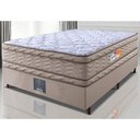 Ver imagem 1 de Cama Box Casal Colchão Ortofirm + Box 138x188x71 Double Face Espuma D33 Dourado