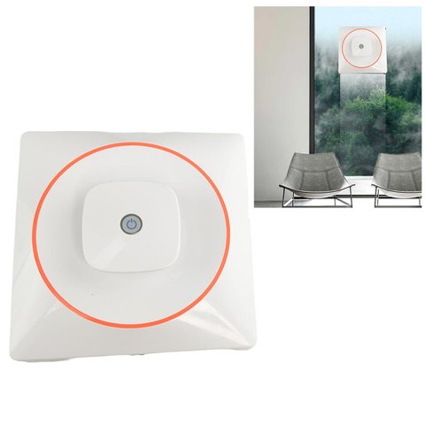 Robo Limpa Vidro Janela Espelho Vidraça Vitrine Inteligente Automatico MOP Controle Sensor AntiQueda